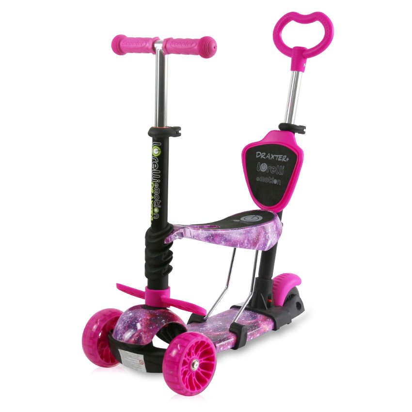 Πατίνι scooter Draxter Plus pink galaxy lorelli