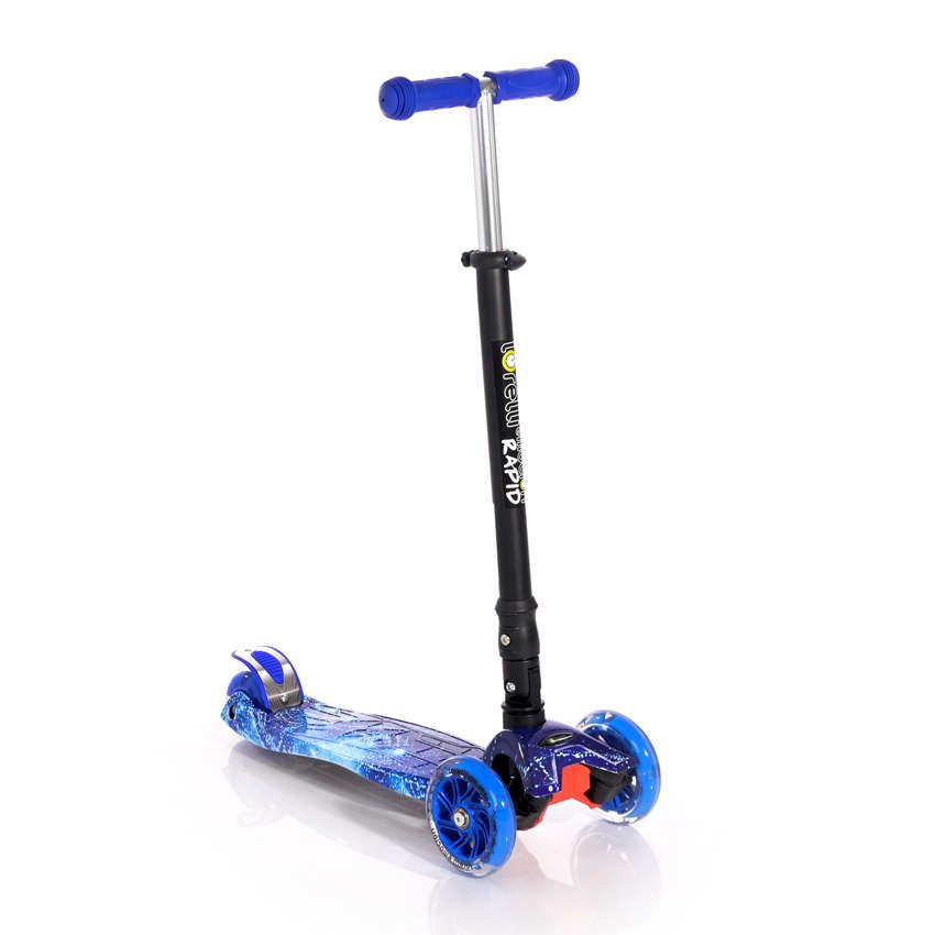 Πατίνι scooter Rapid blue cosmos lorelli