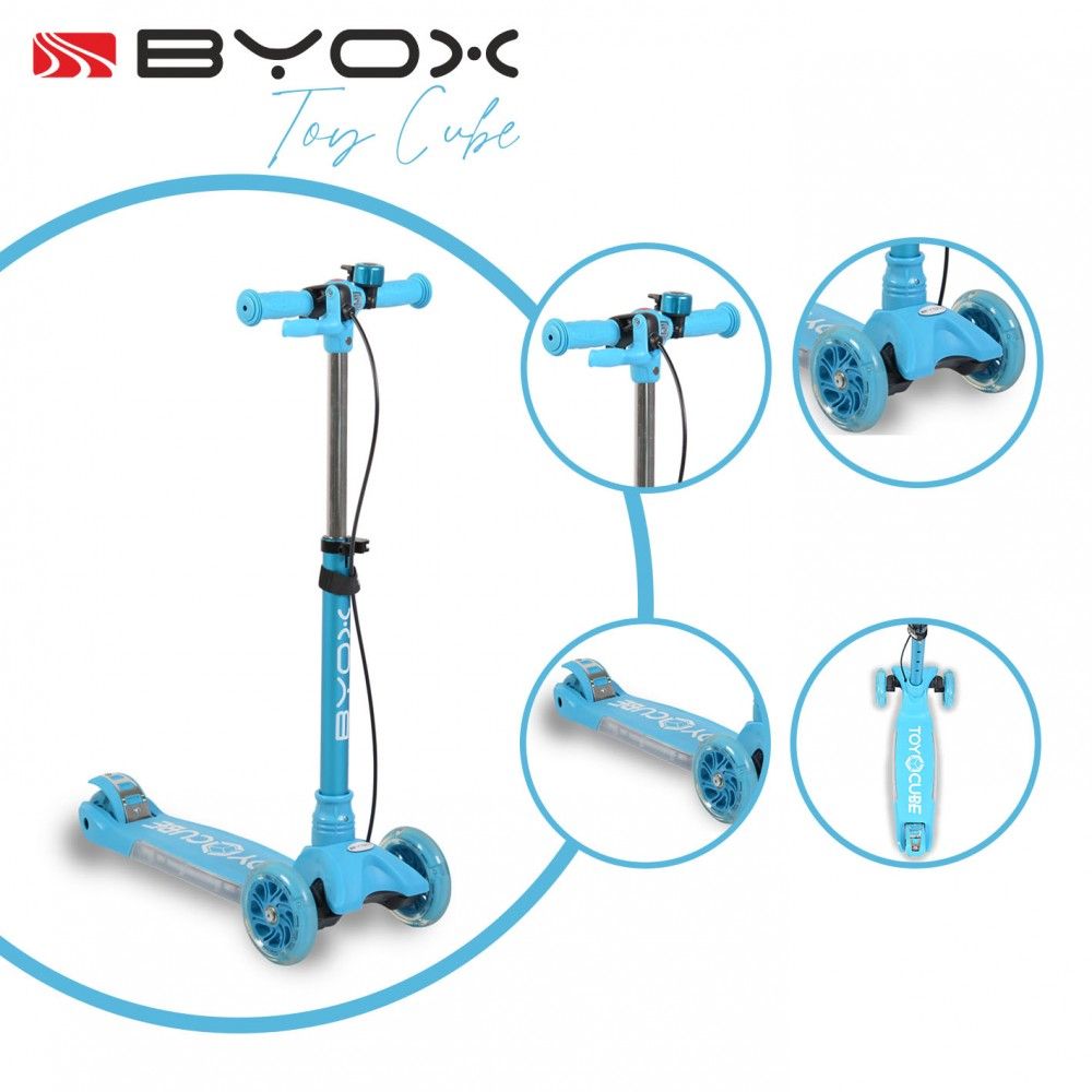 Πατίνι scooter Toy cube blue byox