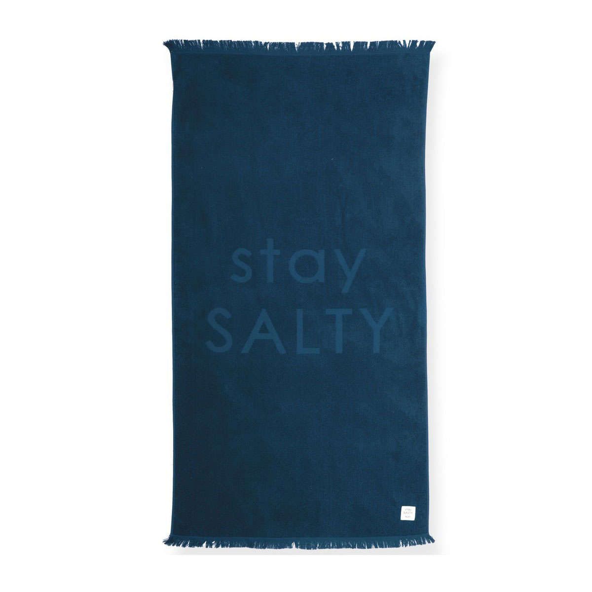Πετσέτα θαλάσσης Stay Salty blue nef nef