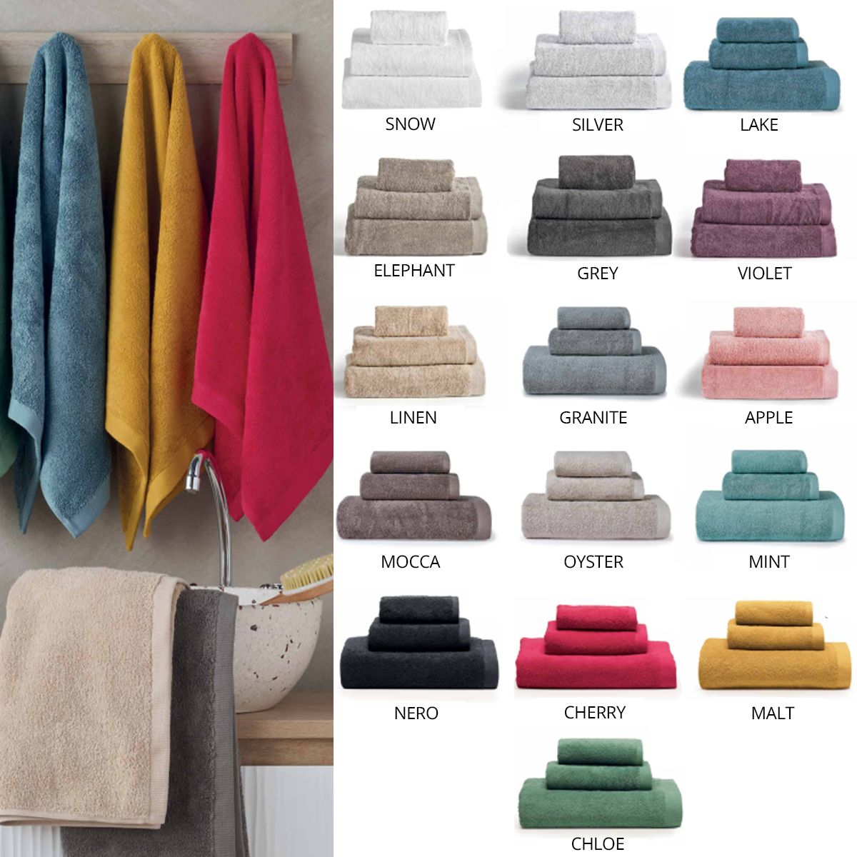 Πετσέτα χεριών Brand 40x60cm kentia