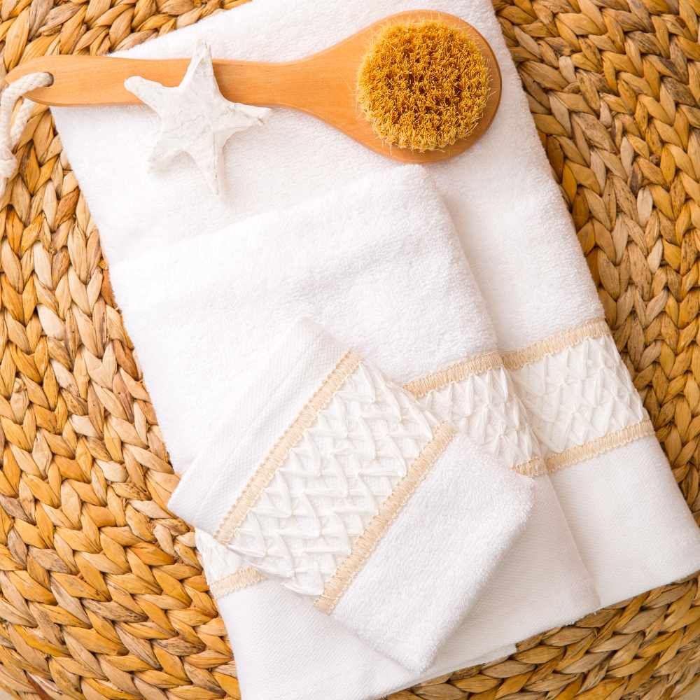 Πετσέτες σετ 3τμχ Callista white borea