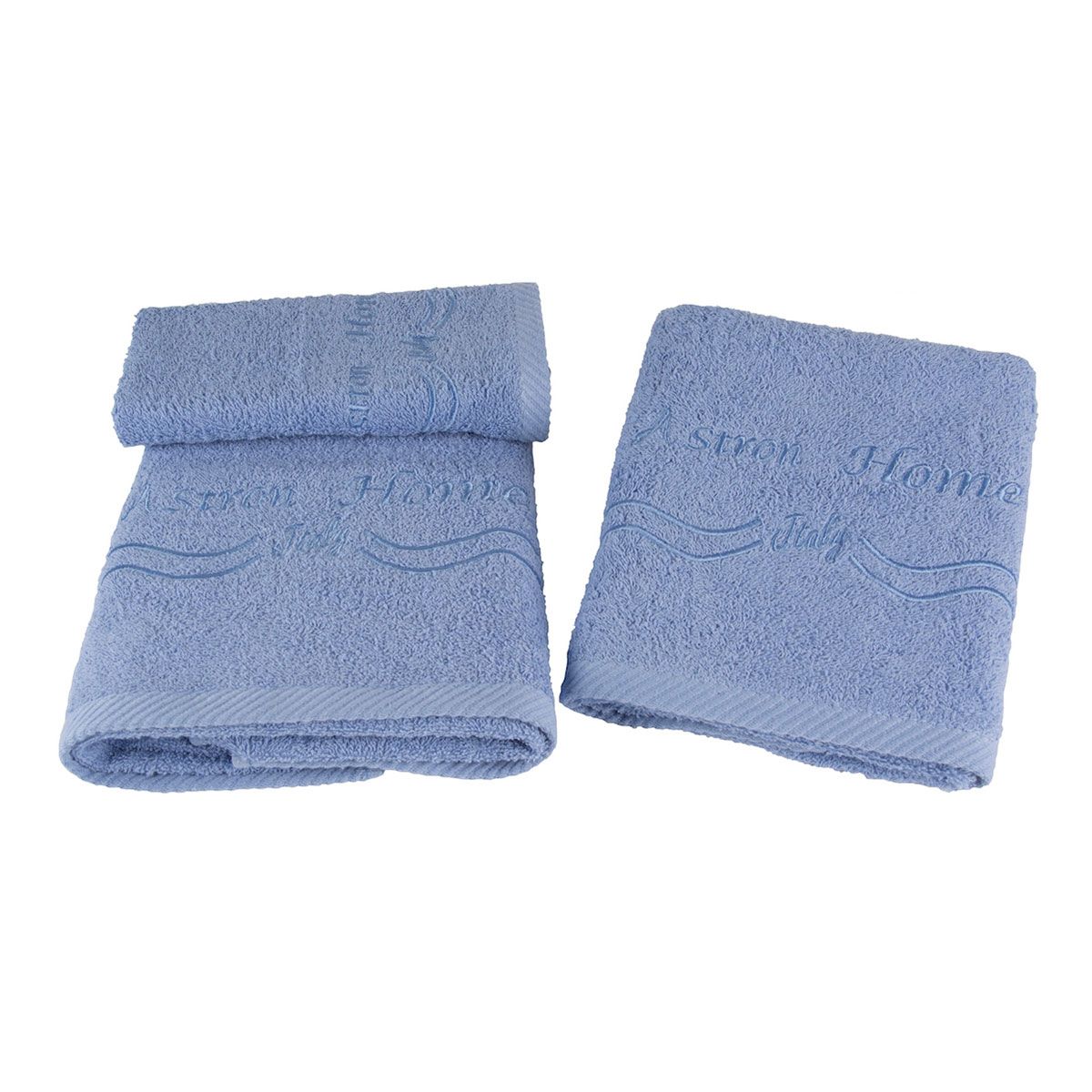 Πετσέτες σετ 3τμχ des.1 blue astron