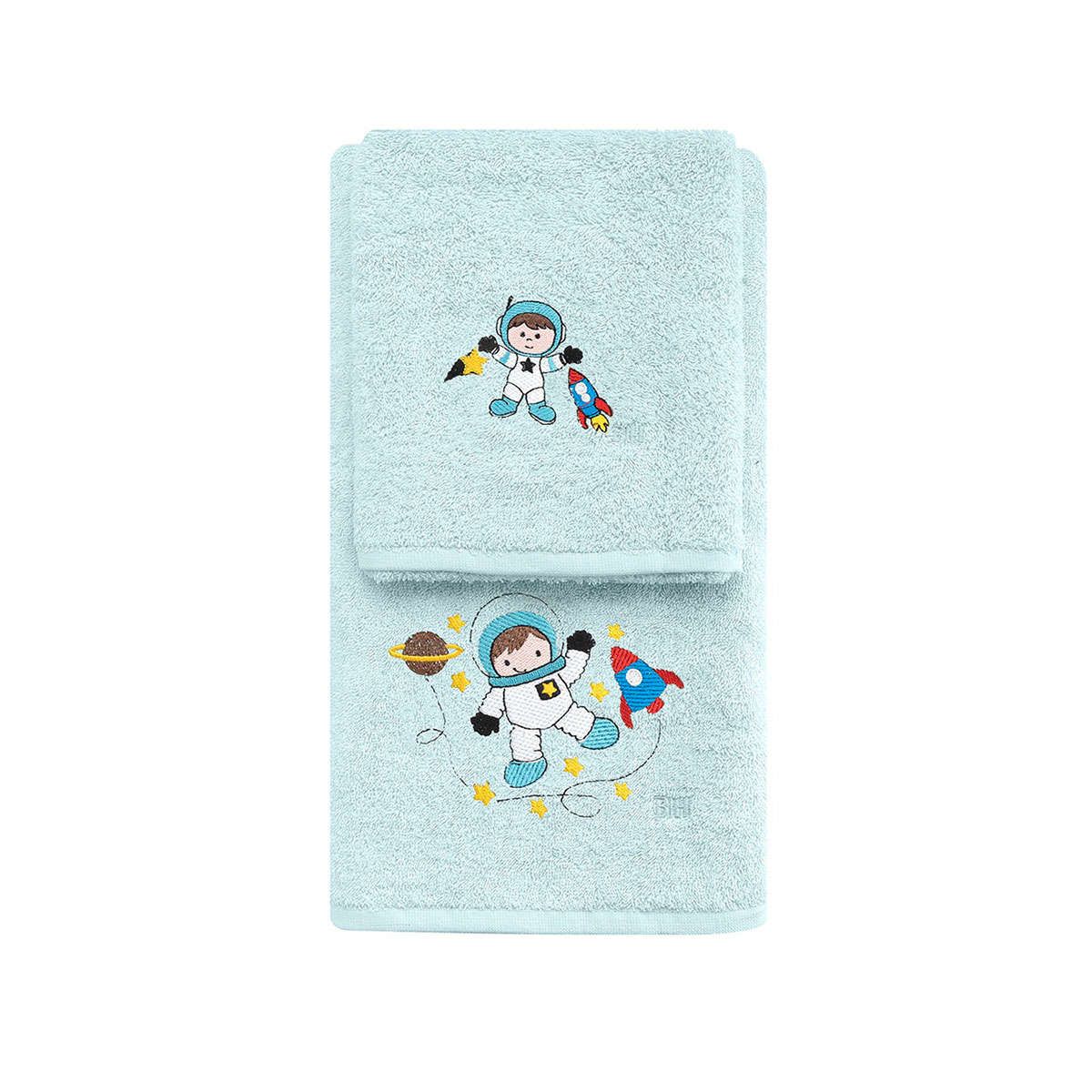 Παιδικές πετσέτες σετ Art 5204 light blue beauty home