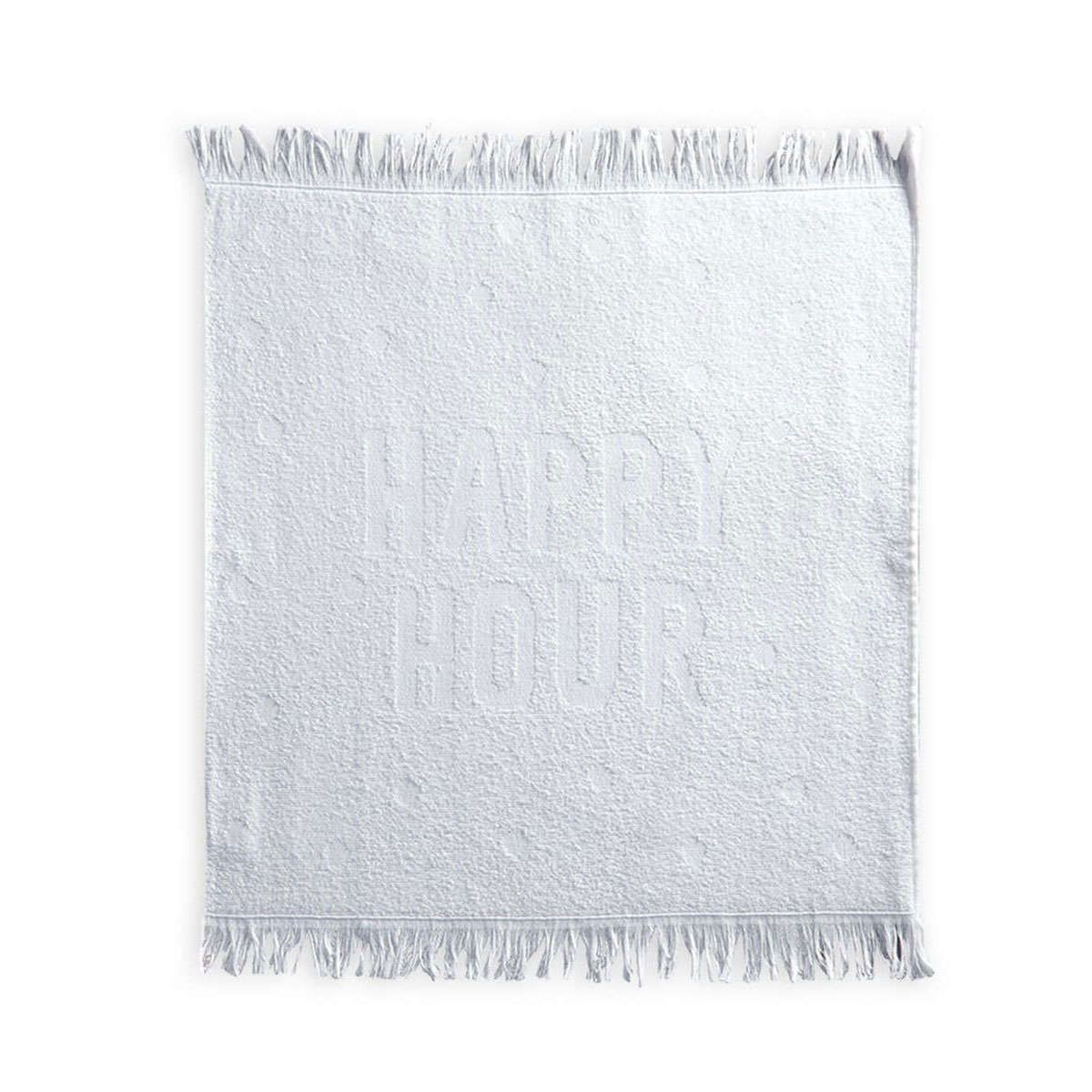 Ποτηρόπανο Happy Hour off white nef nef