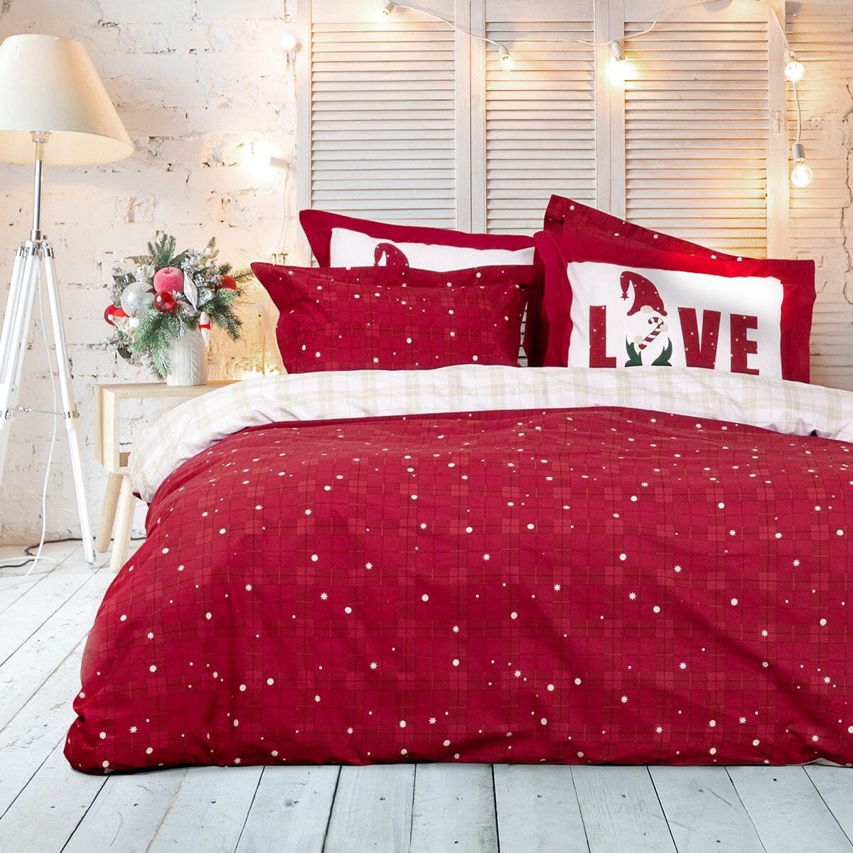 Σεντόνια μονά με λάστιχο σετ Everlove nima