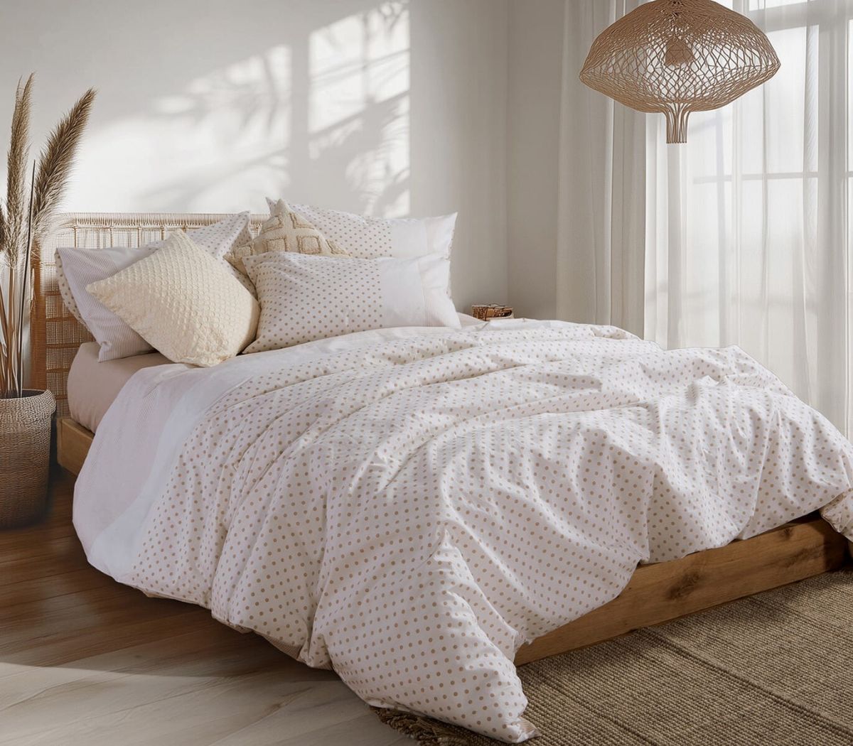 Σεντόνια μονά σετ Donter beige nef nef homeware