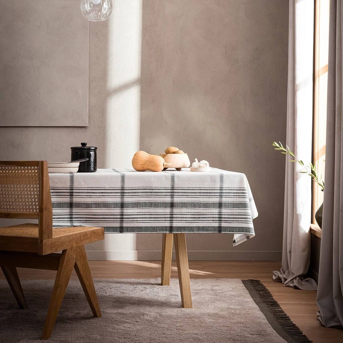 Τραπεζομάντηλο Pic nic 885 15 anthracite 135x180cm gofis home